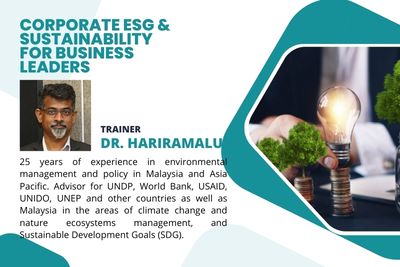 Corporate ESG & Sustainability for Business Leaders